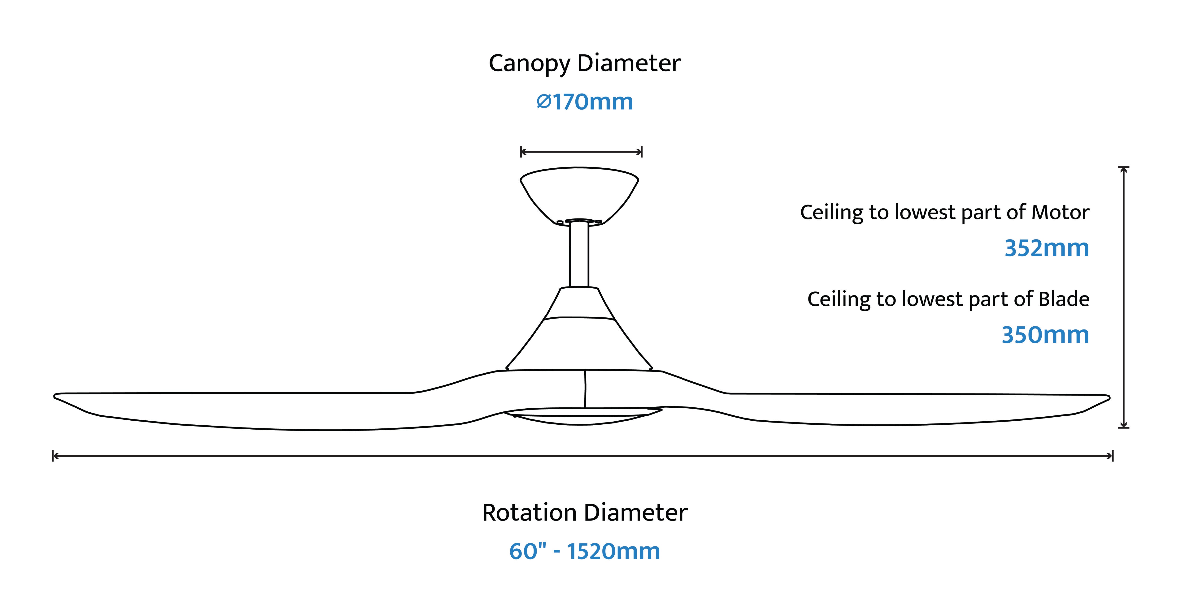 CLOUDFAN Smart DC Ceiling Fans and Accessories