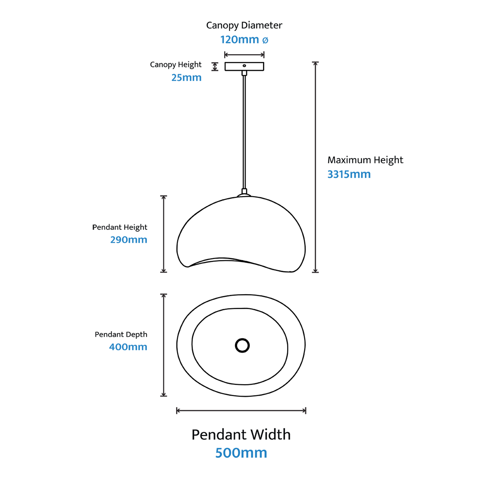 CARDINAL Wabi Sabi Pendant Lights