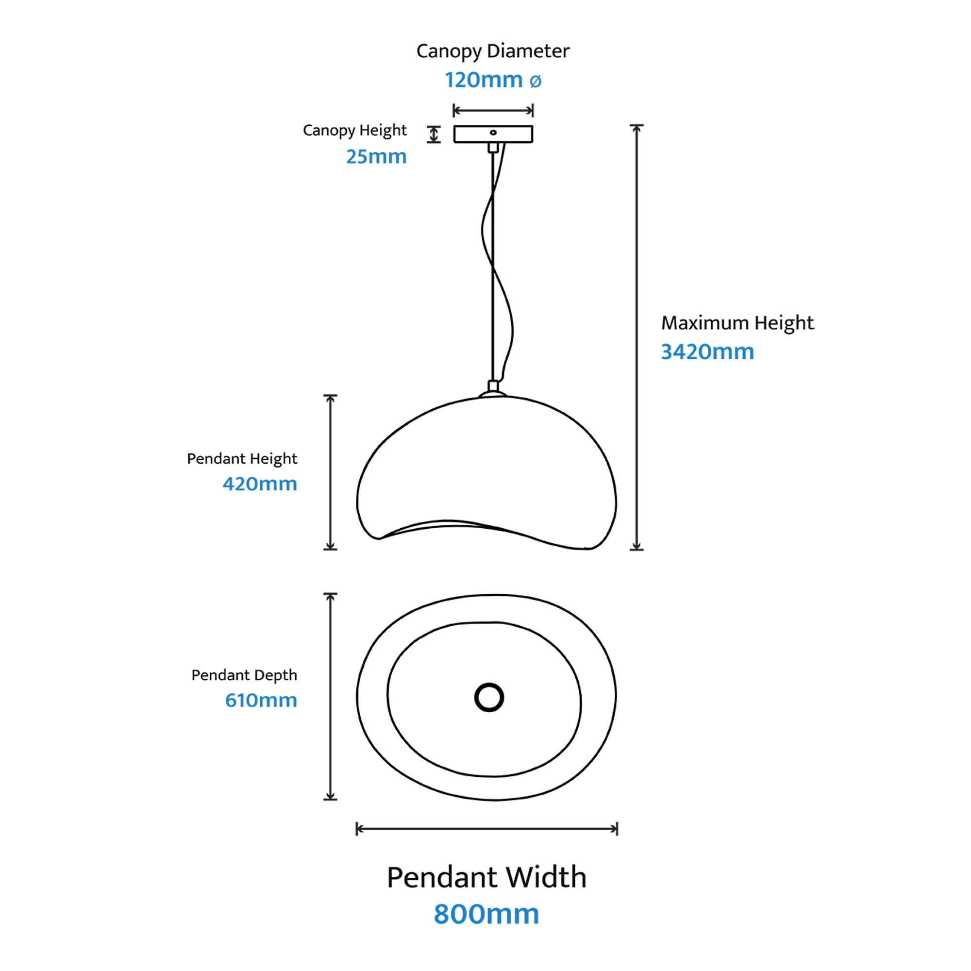 CARDINAL Wabi Sabi Pendant Lights