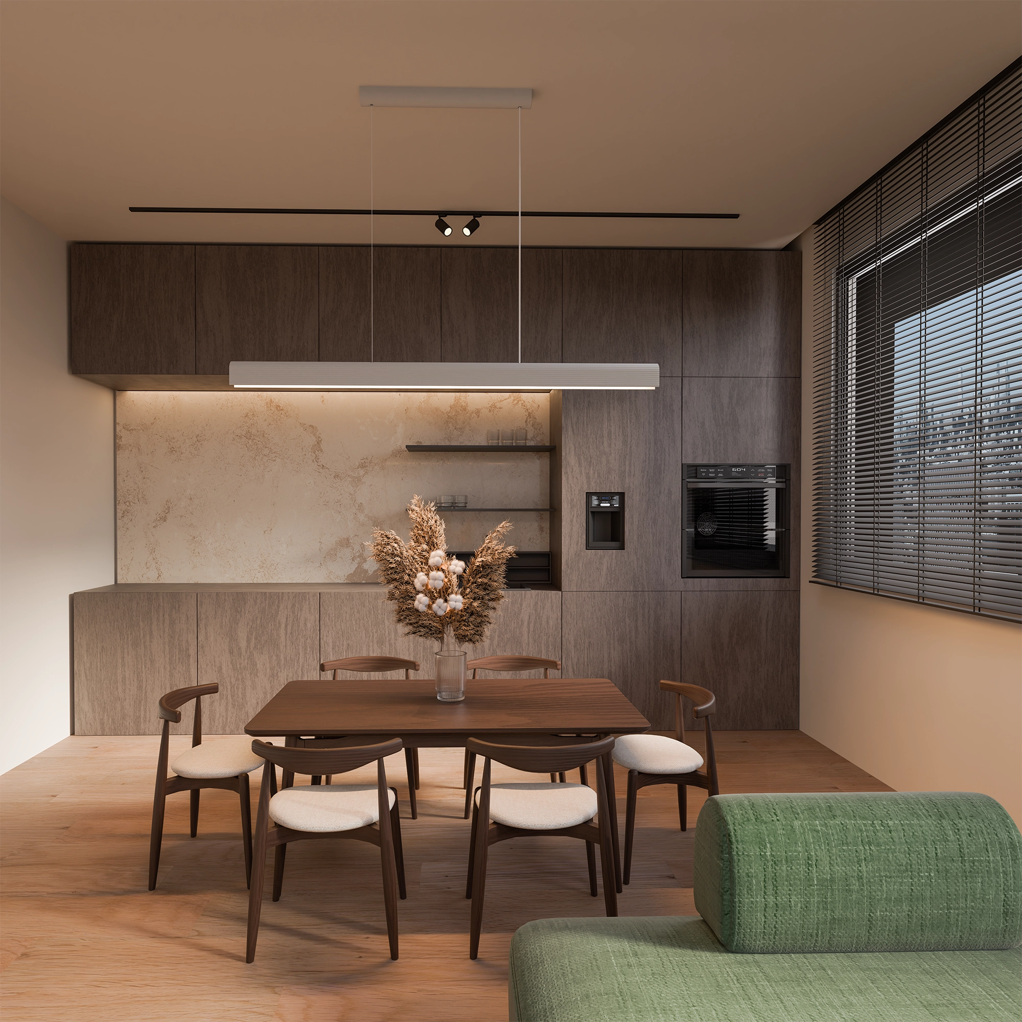 Munia Paintable Gypsum Pendants