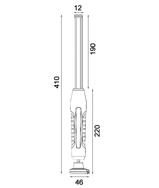 BIG SLIM COB Slim Worklight & Torch