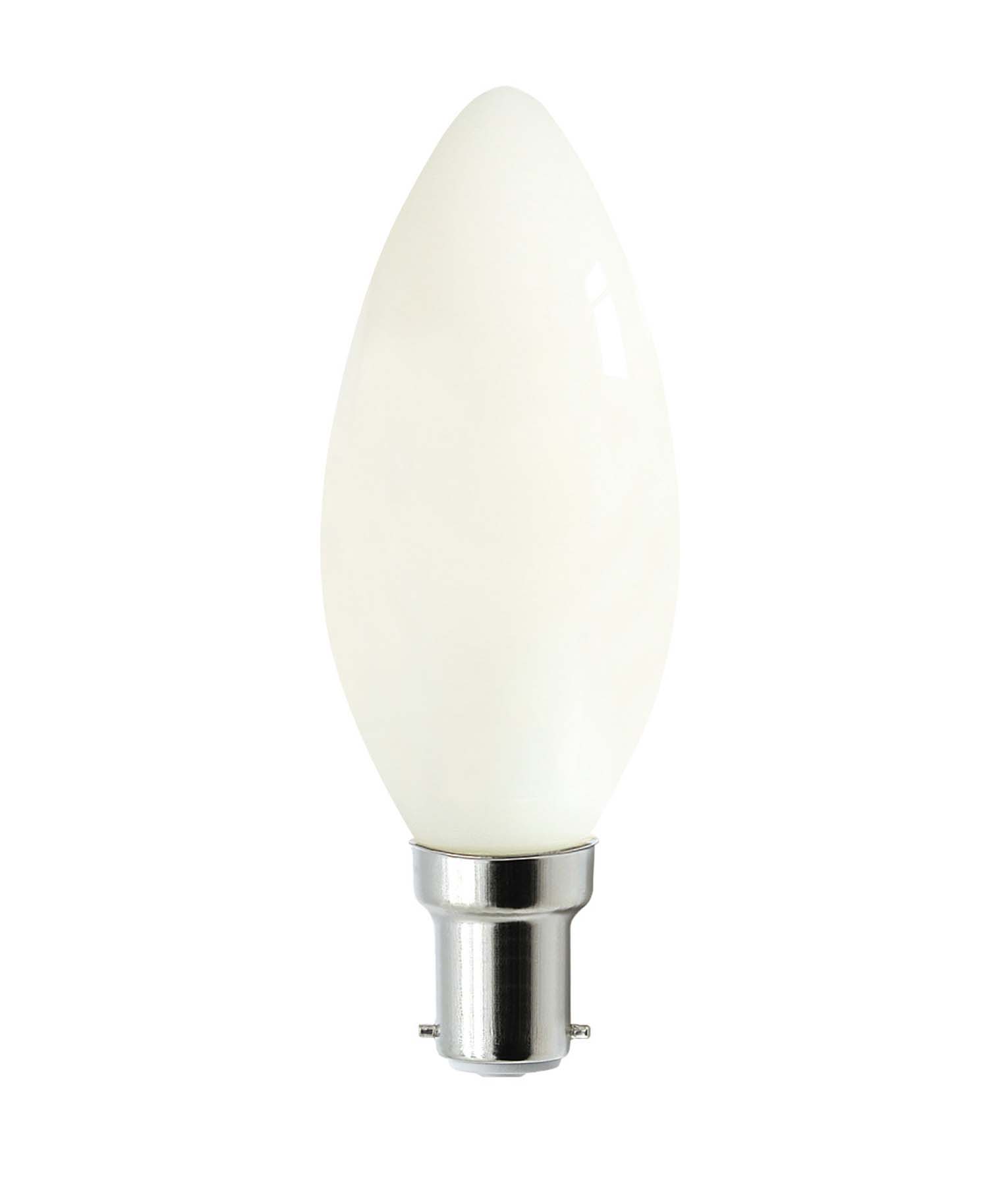 LED Candle Dimmable Frosted Globes (4W)