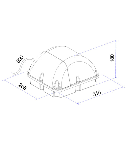 Exterior LED Bulkhead Light