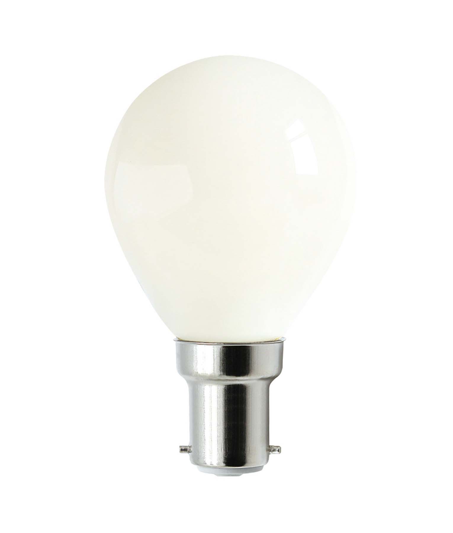 Fancy Round Filament Frosted LED Globes (4W)