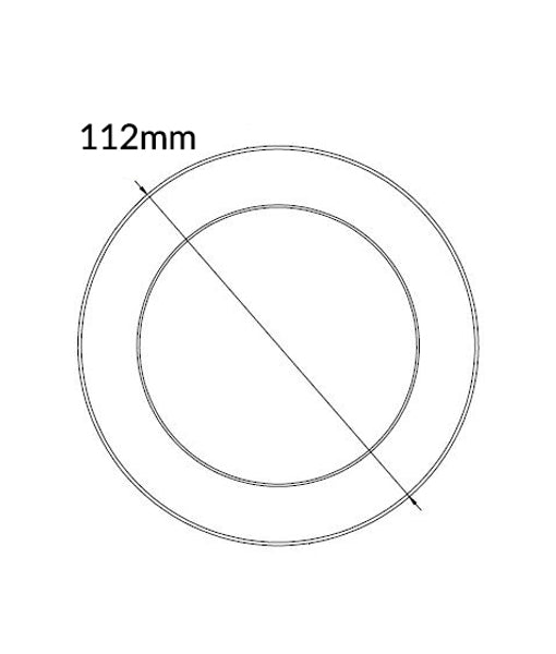 NOVACOB01 Dimmable Downlight, 10W LED (Tri-CCT, Gold/Black Faceplates)