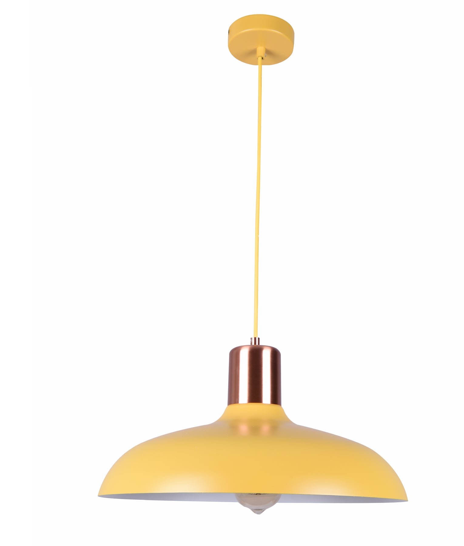 PASTEL Pendant Light, Scandinavian Dome (Black/White/Pink/Grey/Green/Blue/Yellow)