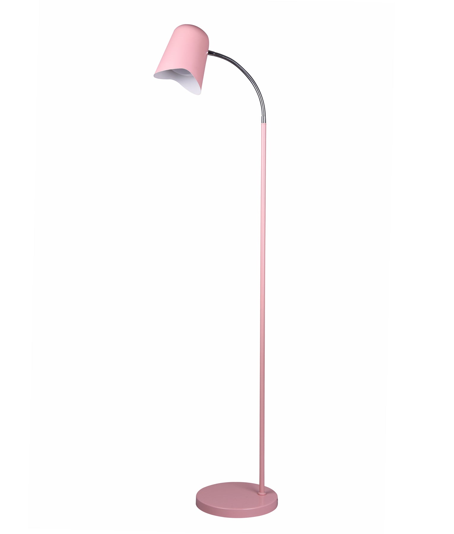 PASTEL Floor Lamp, Metal Shade (White/Black/Pink/Grey/Green/Blue/Yellow)