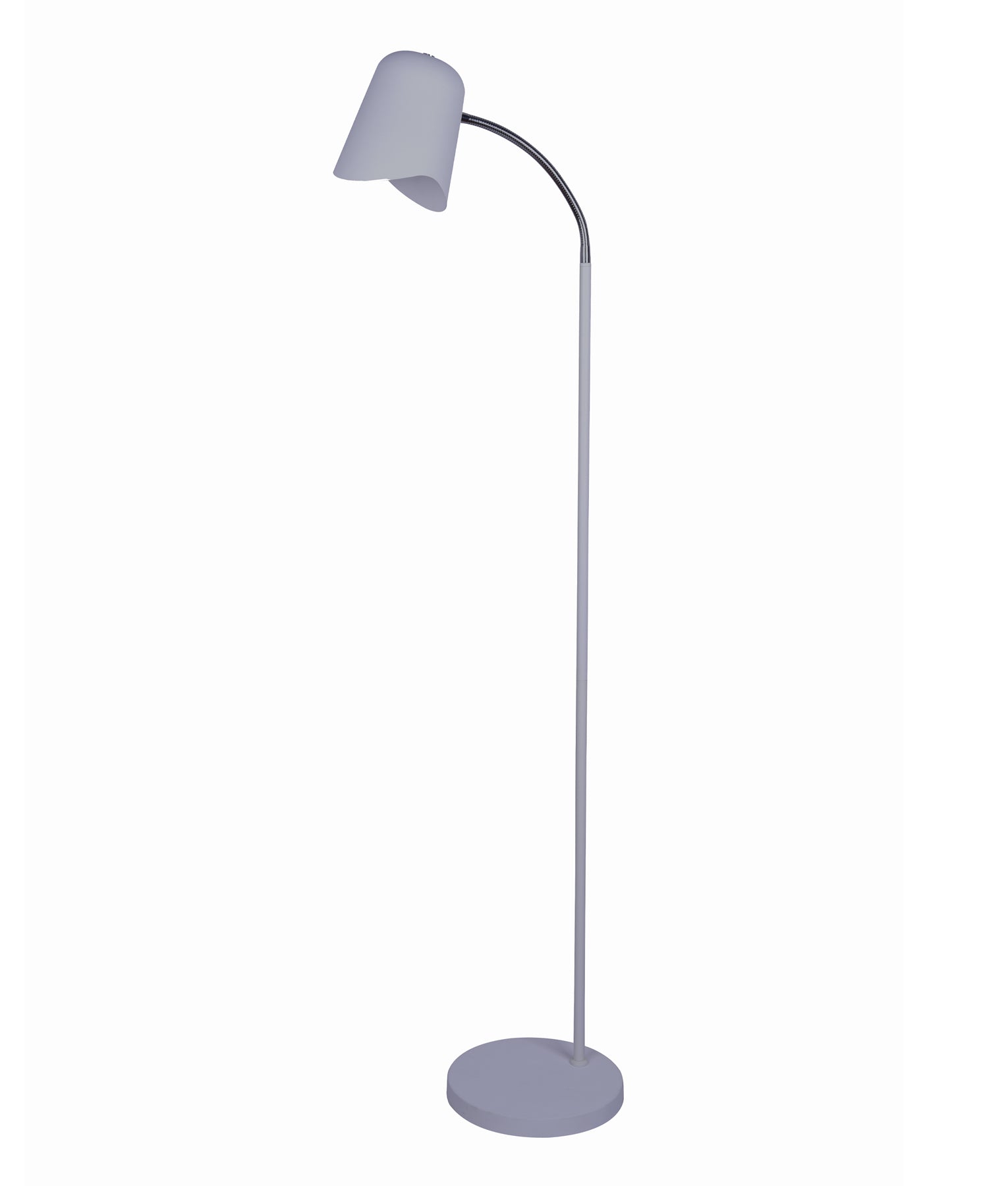 PASTEL Floor Lamp, Metal Shade (White/Black/Pink/Grey/Green/Blue/Yellow)