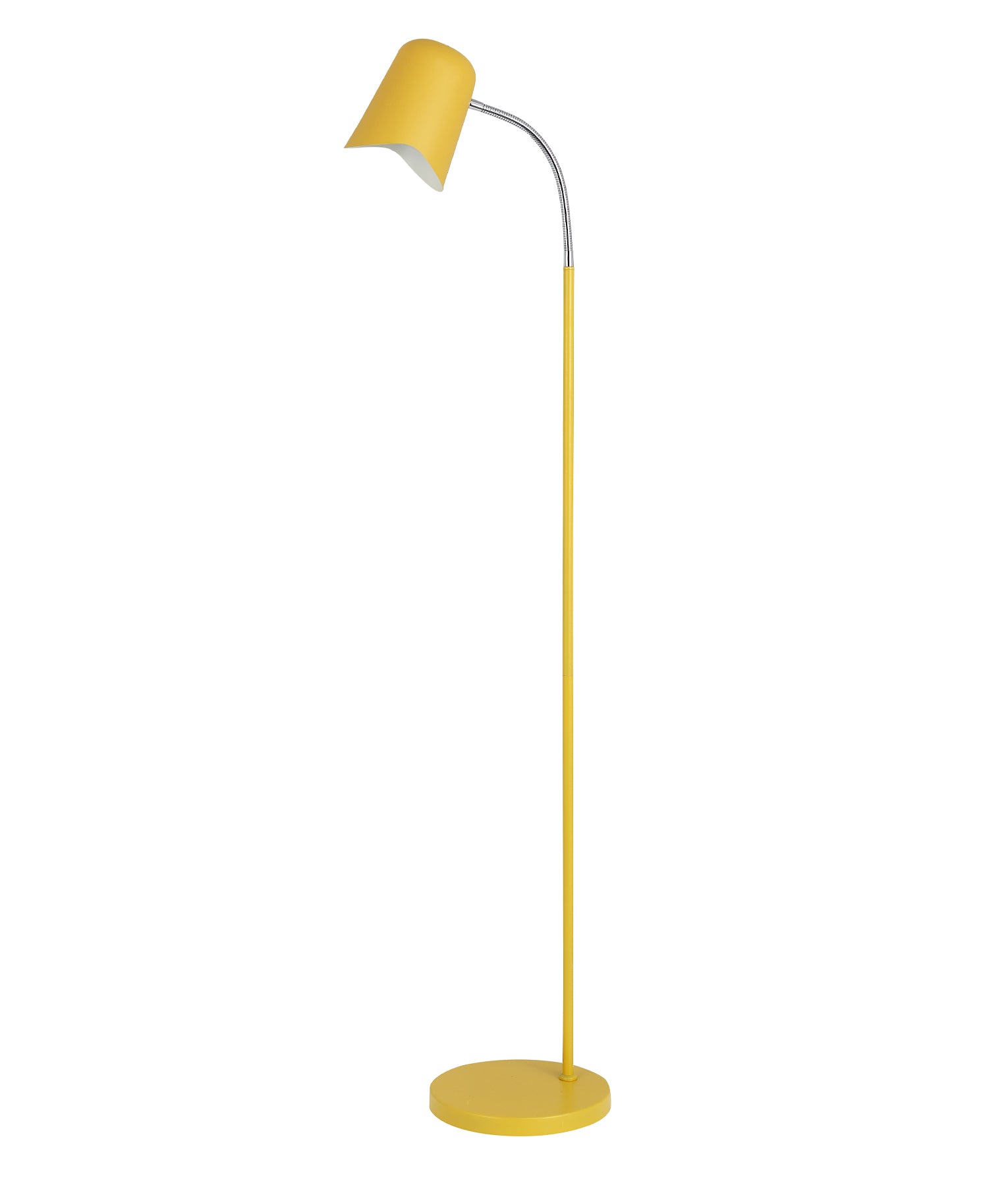 PASTEL Floor Lamp, Metal Shade (White/Black/Pink/Grey/Green/Blue/Yellow)