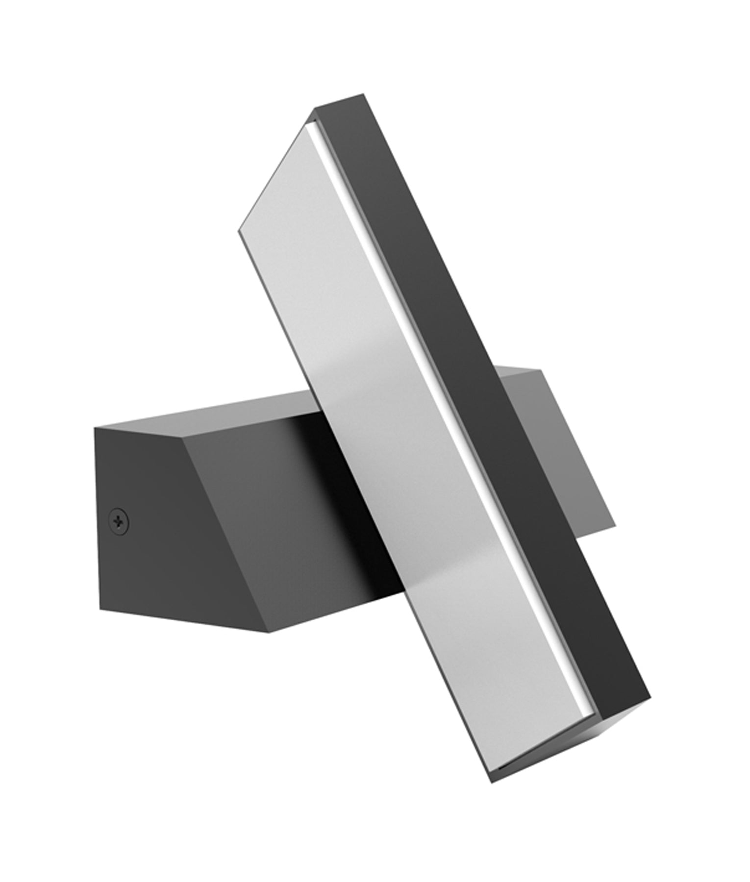 PLANA Exterior LED Wall Light (Dark Grey/White)