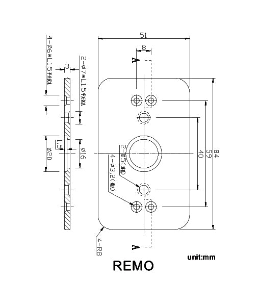 REMO Exterior LED Wall Lights (Black/Sand White)