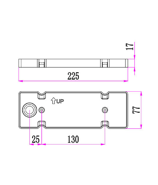 REPISA Exterior LED Wall Lights (Dark Grey/White)