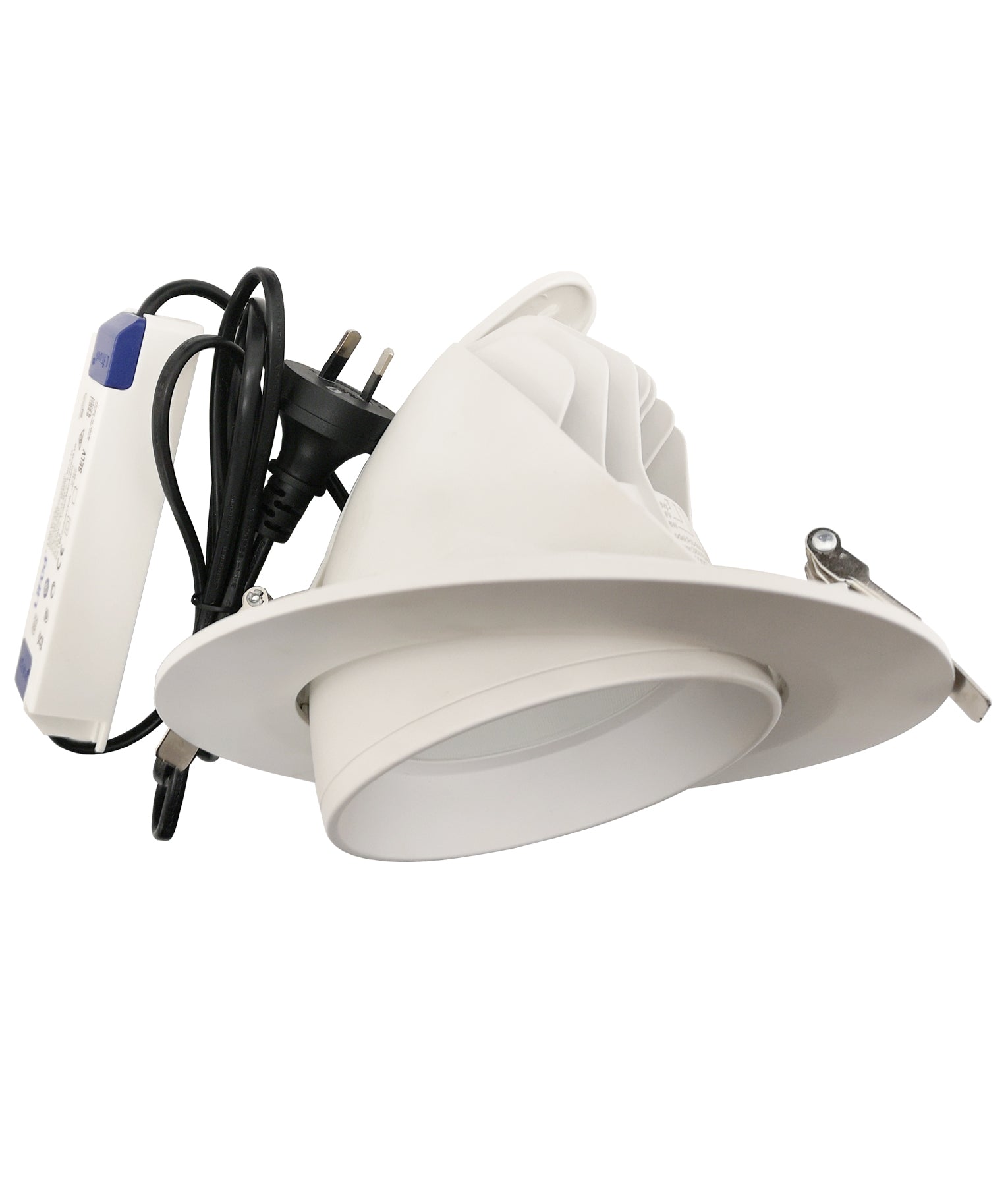 SHOPTRI01 Shop Lighter Downlight, 28W/38W LED (Tri-CCT, White)