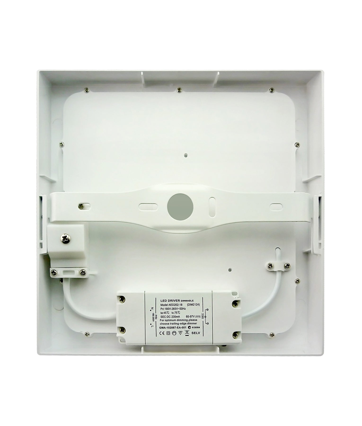 SURFACE Square Oyster Downlight, 6W LED (White)